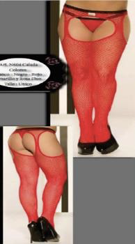 Medias de Red
C/elastico
fantasia y
Portligas 